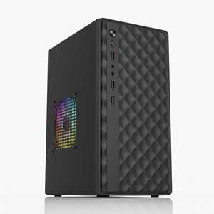 <span class=keywords><strong>Caja</strong></span> de Ordenador <span class=keywords><strong>Compacta</strong></span> Micro ATX, <span class=keywords><strong>Caja</strong></span> de <span class=keywords><strong>PC</strong></span> de Oficina de Torre Media, <span class=keywords><strong>Caja</strong></span> de Ordenador de Escritorio con 3 Ranuras - Product Image 3