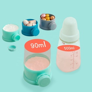 En çok satan 3 katmanlı bebek süt gıda saklama kutusu aperatif konteyner taşınabilir istiflenebilir bebek süt tozu formülü dağıtıcı - Product Image 3