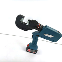 Pince à sertir hydraulique électrique continue rechargeable EZ-400 pour bornes en cuivre et en aluminium