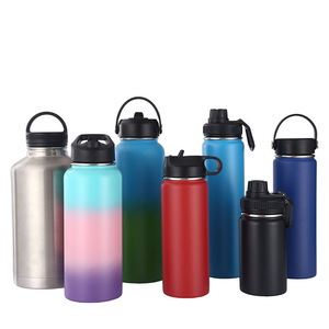 Bouteille de boisson sportive en gros, double paroi, isolée sous vide, en acier inoxydable, pour enfants, avec logo personnalisé, maintien au froid pendant 24 heures - Product Image 5