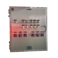 Boîtier de commande d'éclairage antidéflagrant en acier inoxydable brossé LD BXD M99L SS316L de qualité supérieure, vente directe usine, IP66