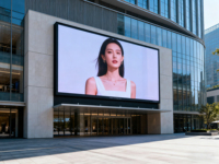 Letrero LED de Alta Luminosidad 960*960MM P5-P10, 4K HDR10, Legible Bajo la Luz Solar, 8000nits, IP65 Resistente a la Intemperie, para Publicidad en Carreteras