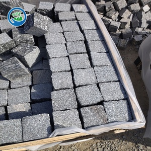 Nguồn Cung Cấp Từ Nhà Máy Đá Granit Màu Xám Đậm Đá Cobble Đá Granite Tự Nhiên Đá Lát Nền Đá Cuội Cho Vỉa Hè - Product Image 2