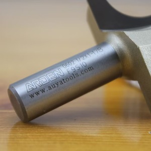 <span class=keywords><strong>Arden</strong></span> Round Over Bearing Router Bit Carburo 1/2 Vástago 1/4 "Radio Madera contrachapada Anti-chip Cnc Router Recorte Personalizable - Product Image 3