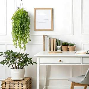 Nouvelle Arrivée 112cm Amaranthus Artificiel en Mousse, Feuillage Suspendu Vert pour Composition Florale de Mariage - Product Image 2