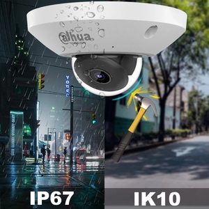 Dahua IPC-EB5541-AS 5MP WizMind Fisheye Network CAMERA、ヒートマップとエリアバンダルプルーフIK10IP67オーディオで数える人々 - Product Image 5