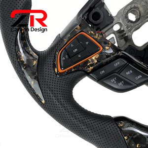 Volant en fibre de carbone forgé LED RPM pour Ford <span class=keywords><strong>Focus</strong></span> MK3 RS <span class=keywords><strong>ST</strong></span> <span class=keywords><strong>ST</strong></span>-<span class=keywords><strong>line</strong></span> MK4 MK2 Hatchback <span class=keywords><strong>2015</strong></span> 2016 2017 2018 - Amélioration - Product Image 6