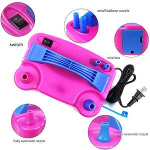 Gonfleur de ballons à double buse avec prise US 110-220V, <span class=keywords><strong>pompe</strong></span> à gaz rapide pour mariages, anniversaires, fêtes, indispensable pour le gonflage des ballons - Product Image 3