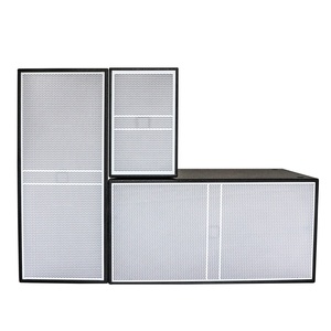 E218 E228 Blanc Noir Grande Puissance Subwoofer Extérieur Double 18 Pouces Boîtier de Basses 1200W/1600W pour Concerts, Églises, Spectacles et Scènes - Product Image 3