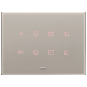 Pannello di Controllo Smart Vimar Grigio Perla 18x14.1 Pollici con Interfaccia Touch per Domotica - Product Image 1