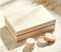Boîte rigide personnalisée en gros avec gaufrage et revêtement UV, emballage cadeau pliable finition mate pour marques haut de gamme