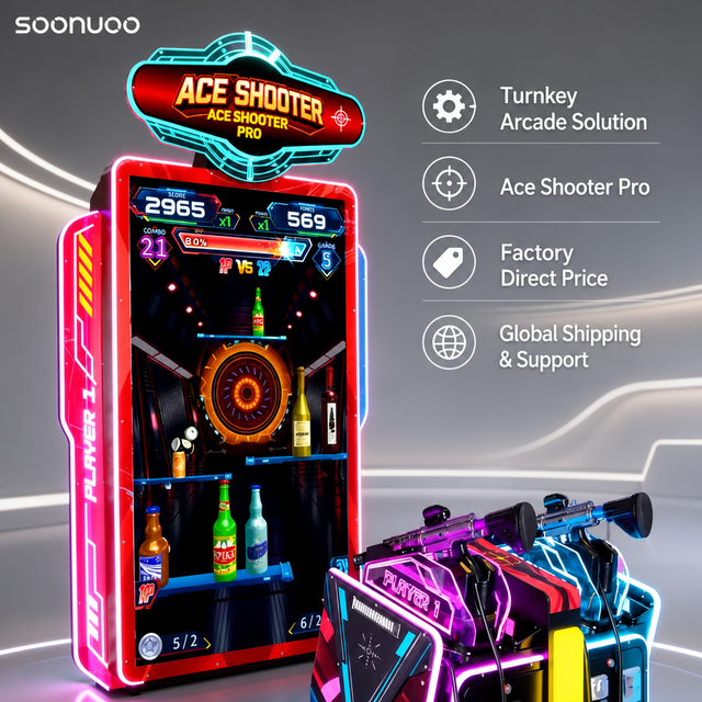 High Durability Arcade Game Machine for Entertainment Center Shooting Arcade Game Cabinet Factory Direct