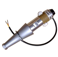 Transducteur à ultrasons pour équipement textile 15KHz 2000W, oscillateur piézo, capteurs à ultrasons à haute efficacité