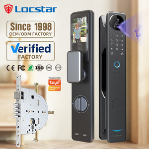 Cerradura Inteligente para Puerta con Huella Digital, Reconocimiento Facial 3D y Wifi Tuya de Alta Calidad con Cuerpo de Cerradura Israelí - Product Image 1