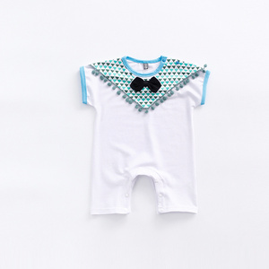 Muestra Gratis, Envío Gratis, Ropa de Bebé Bohemia al por Mayor 2017, Monos de Bebé Lisos de Color Sólido - Product Image 3