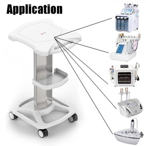 Carro <span class=keywords><strong>de</strong></span> herramientas <span class=keywords><strong>de</strong></span> plástico profesional <span class=keywords><strong>de</strong></span> tres <span class=keywords><strong>capas</strong></span> con soporte para salón - Product Image 2