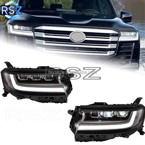 Kit carrozzeria RAYSEZE per Toyota 2020 <span class=keywords><strong>Land</strong></span> Cruiser LC300 versione bassa e alta per aggiornamento del paraurti anteriore posteriore fanale posteriore - Product Image 5