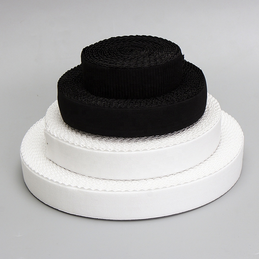 Мягкая эластичная нейлоновая кружевная волнистая эластичная лента 5 см, нижнее белье, аксессуары для одежды, белая/черная эластичная лента в наличии