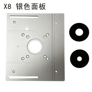 Electrical Router Aluminum Base Plate With Dust Collection For Woodworking Trim And Groove 2 Axis Single Spindle - Product Image 3