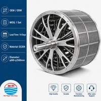 Machine à papier : Moule cylindrique en acier inoxydable pour tambour de fil, 1000-2500 mm, faible MOQ, fabricant OEM, fournisseur, exportateur