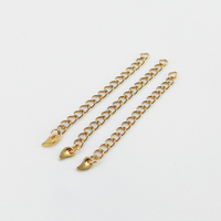50mm en acier inoxydable Extension étendue queue chaîne homard fermoirs connecteur pour bijoux à bricoler soi-même faisant des accessoires