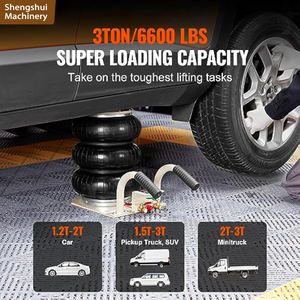 Cric pneumatique gonflable pour voiture, capacité 3 tonnes, type ballon d'air - Product Image 1