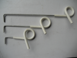 <span class=keywords><strong>Isolateur</strong></span> de poteau en bois <span class=keywords><strong>pour</strong></span> clôture électrique, type queue de cochon décalée - Product Image 3