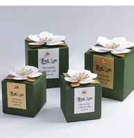 Boîtes de chocolats de luxe pour invitations, petits cadeaux, emballages cadeaux de grande valeur pour fêtes, événements, célébrations, souvenirs