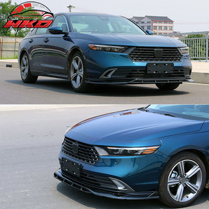Lèvre de pare-chocs avant pour Honda Accord 2023-2025 11e génération V1, spoiler de menton 4 pièces, noir brillant PP, pièces auto de haute qualité, kit carrosserie - Product Image 3