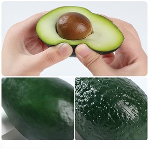 Avocat Artificiel Personnalisé Effet Naturel en Mousse Écologique pour Halloween, Noël, Décoration Maison, Cuisine, Restaurant - Product Image 4