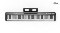 Hot Sale Electronic Piano X88U Folding 88 Key Board Electronic Digital Piano with Microphone and MIDI Piano Keyboard