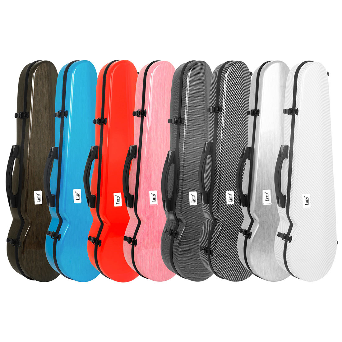 IRIN Violin Case .. バイオリンケース IRIN Carbon Fiber Violin Case - Durable Hard Shell Protection for