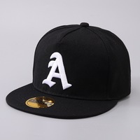 Topi Snapback 5 Panel Bordir Logo Custom, Dapat Disesuaikan, Model Flat Bill, Baseball, Streetwear, Hip Hop, Olahraga