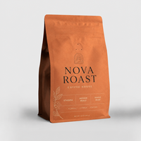 Packfortune – Sacs d'emballage pour café à fond plat, personnalisés, écologiques, avec valve, vente en gros