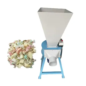 Machine de déchiquetage d'éponge de rebut/broyeur de mousse/broyeur d'éponge pour le recyclage