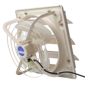 Ventilateur d'évacuation à hélices de la série FA10 avec <span class=keywords><strong>volet</strong></span> (8'', 10'', 12'', 14'', 16'', 18'') en jaune - Product Image 1