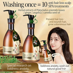 <span class=keywords><strong>Shampoo</strong></span> allo Zenzero OEM con Estratto di Foglie Orientali, Elisir Tripla Azione per Capelli Diradati e Riduzione della Caduta - Product Image 4