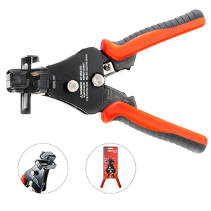Dual Colors Soft Handle 3 in 1 Wire Terminal Cutting Crimping Tool Automatic Universal Wire Stripper Stripping Tools <b>Plier</b> - Product Image 1