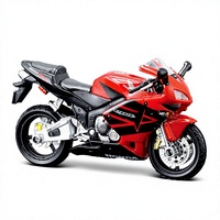 Modèle de moto Ducati Maisto 1/12 en plastique pour garçons, avec emballage en boîte colorée