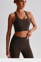 Vêtements de sport de gymnastique personnalisés en gros Vêtements pour femmes Haut court Soutien-gorge de sport de yoga à impact élevé pour femmes Fitness