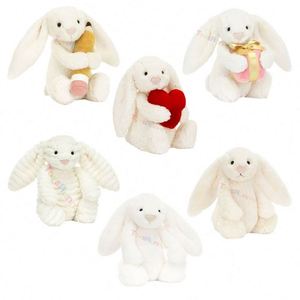 Nuevo Conejito de Peluche Personalizado, Popular y Adorable, con Orejas Largas, Juguete de Peluche Suave, Regalo de Cumpleaños para Niños, Decoración de Pascua, Relleno de Algodón PP - Product Image 4