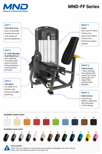 Sitzende Beinstreckmaschine für Gewerbliche Nutzung Fitnessgeräte Stehende Sitzende Beinbeuger mit Beinstreckfunktion - Product Image 5