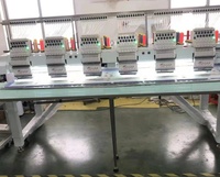 Machine à broder les casquettes automatique haute vitesse ZHIYU 8 têtes 12 aiguilles avec système de coupe-fil personnalisé Dahao A18 pour usage domestique