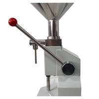 Machine manuelle pour liquides et pâtes, trémie 10L, acier inoxydable 304/316, pour boissons, produits chimiques, miel, verre, sachets de 0,17 à 1,7 OZ avec précision