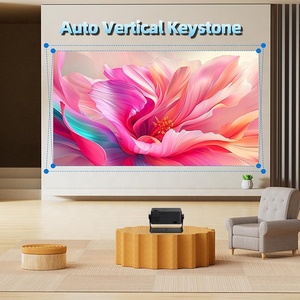 โปรเจคเตอร์ LED LCD ความละเอียด 720P ระบบ Android 14 ฉายภาพระยะใกล้ รองรับ<span class=keywords><strong>วีดีโอ</strong></span> 4K สำหรับเด็ก ดูหนังที่บ้าน พกพาสะดวก ใช้งานกลางแจ้ง มินิ ไร้สาย เชื่อมต่อ Wifi - Product Image 3