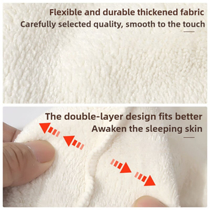 Dry hair towel Skin Care Mask Cotton Hot Compress Towel Wet Compress Steamed Face Towel Opens Skin Pore Clean Hot Compress - Product Image 6