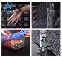 LEDIUP 3D transparent Video Wall p4 holographique écran d'affichage LED transparent pour intérieur écran publicitaire extérieur