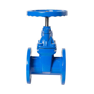 Z45X-16Q Gusseisen DN50 Flansch Absperr schieber Industrielle Rohrleitung Manuelle Turbine Absperr schieber mit verdeckter weicher Dichtung für Wasser - Product Image 2