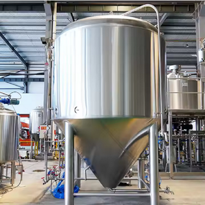 Équipement de Fermentation de Haute Qualité 100L avec Composants PLC, Cuve de Fermentation 500L 2000L pour <span class=keywords><strong>Bière</strong></span> et Vin à <span class=keywords><strong>Pression</strong></span> Nulle - Product Image 5