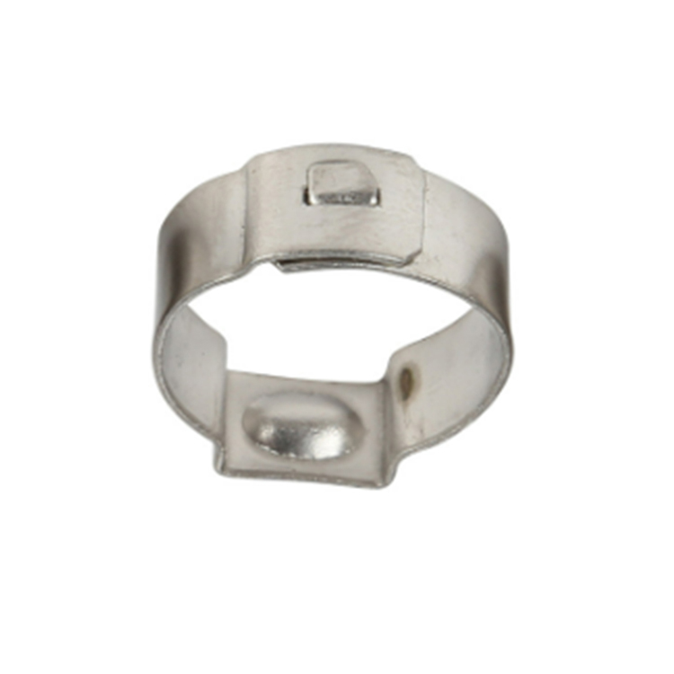 Фиксированная Трубная арматура на заказ, зажимы из нержавеющей стали, зажим для ушного шланга, плавный зажим для одного шланга